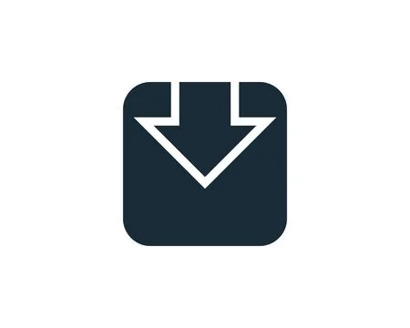 Download Icon Vector Logo Template Illustration Design Stock Illustration