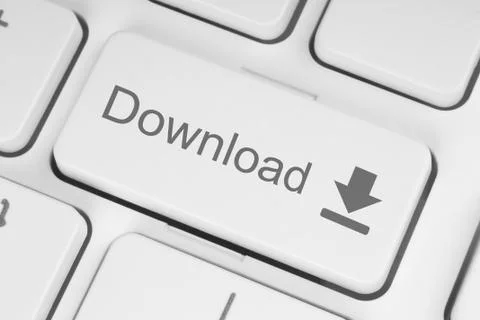 Download keyboard button . Stock Photos