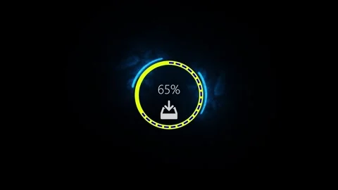 Download mark loading bar icon animated ... | Stock Video | Pond5