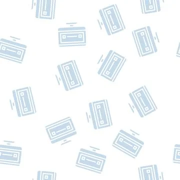 Download operating system glyph vector seamless pattern Stockillustratie