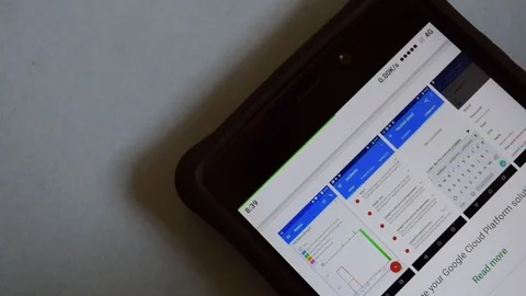 Download or install the Cloud Console smartphone app on the Google Play Store. Stock Footage 101649461