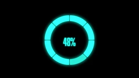 Download or upload progress bar. Animation loading for online workspace Stock Footage 278482944