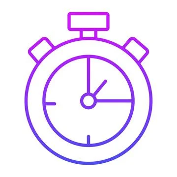 Download this premium vector of stopwatch timer in editable style, ready to use Stock Illustration