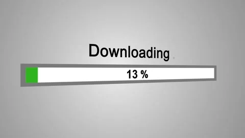 Download Process Animation on Gray Background Stock Footage 102171592