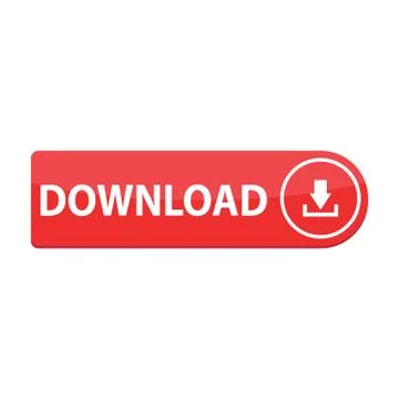 Download red button. website element. download  icon Stock Illustration