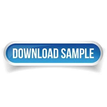 Download Sample button vector Illustrazione stock