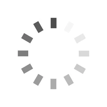 Download sign. Load icon. Data load. Loading bar Stock Illustration