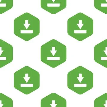 Download sign pattern Stock Illustration
