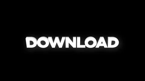 Download text word animation with vertically rotating motion screen video Stock Footage 313548413