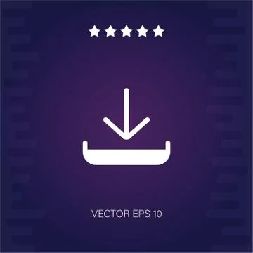 Download vector icon Stock Illustration