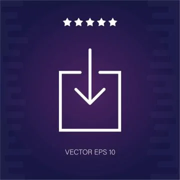Download vector icon Stock Illustration