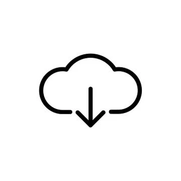 Download vector icon, install symbol. イラスト素材