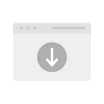 Download Webpage icon vector image. Stock-Illustration