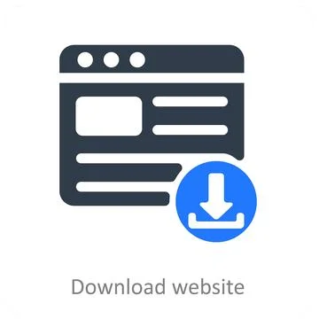 Download Website Stock Illustration