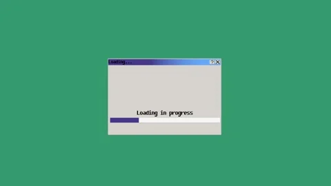 Download window, Application download progress Stock Footage 301530679