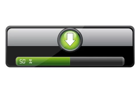 Downloading bar Stock Illustration