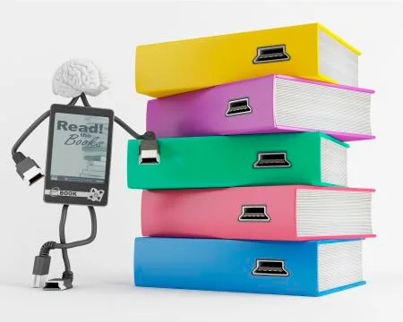 Downloading content Stock Illustration