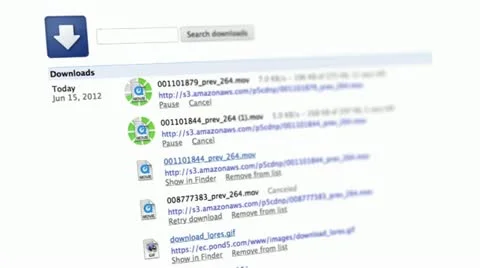 Downloading files Stock Footage 11189577