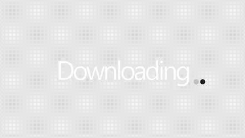 Downloading Loading Text Animation on White Background 库存影片 334831439