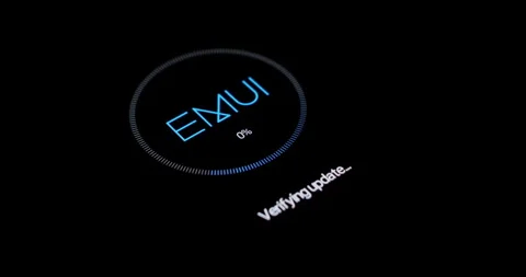 Downloading Software Update on Smartphone Device Stock Footage 189464240