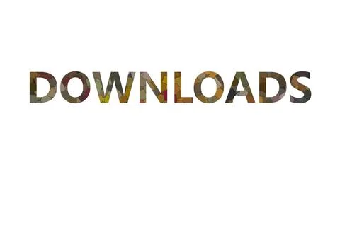 DOWNLOADS Stock Illustration