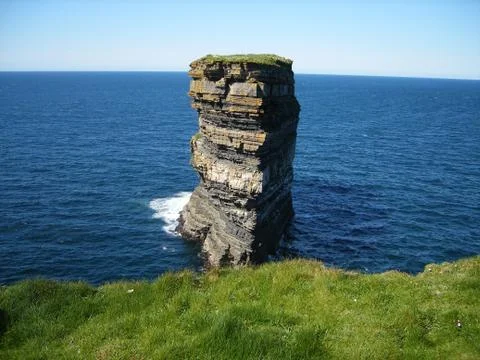 Downpatrick Head Stock Photos