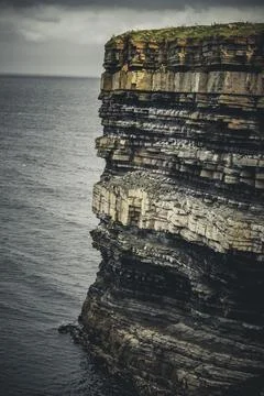 Downpatrick Head Foto stock