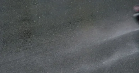 Downpour on the Roadway 4K Video stock 78129212