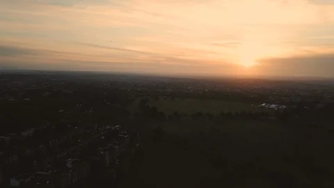 Downs sunrise Stock Footage 92739612