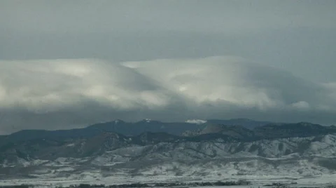 Downslope Winds Video stock 54745163