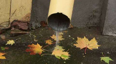 Downspout Stock Footage 31744887