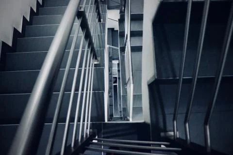 Downstairs Foto stock