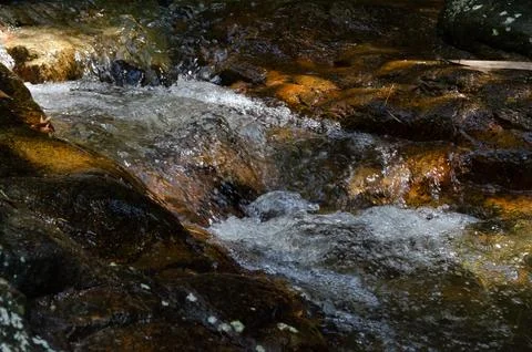 Downstream of the Pusing Waterfalls 写真素材