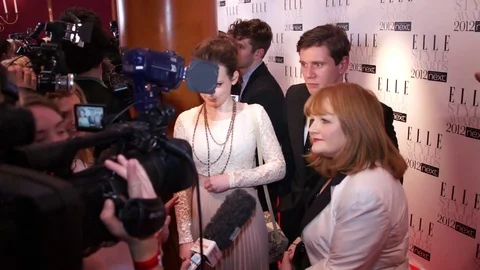 Downton Abbey Cast Stock Footage 83913851