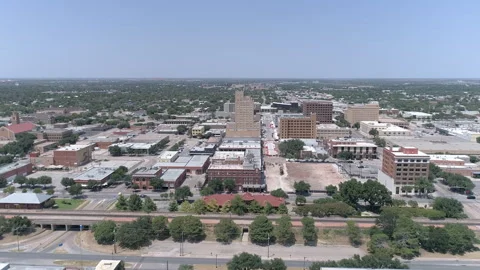 Downtown Abilene, Texas Stock Footage 314677669