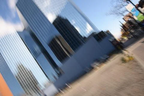 Downtown Abstract. Stock Photos