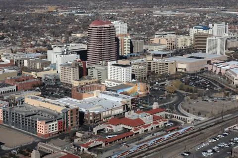 Downtown albuquerque Stock Photos