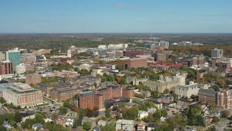 Downtown Ann Arbor, MI Stock Footage 186196614