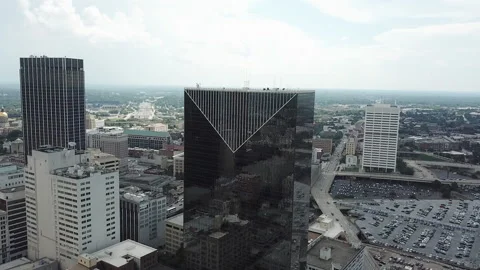 Downtown Atlanta, Office Building Stock Footage