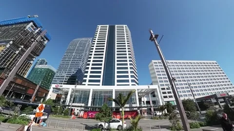 Downtown Auckland Stock Footage 204072406