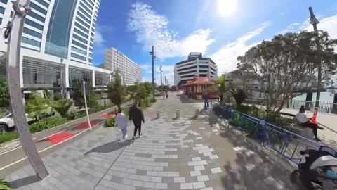 Downtown Auckland timelapse Stock Footage 209130200