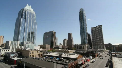 Downtown Austin Stock Footage 680366