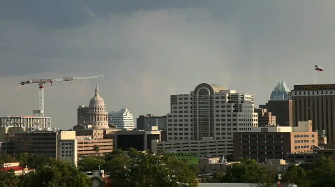 Downtown Austin, Texas Stock Footage 502765
