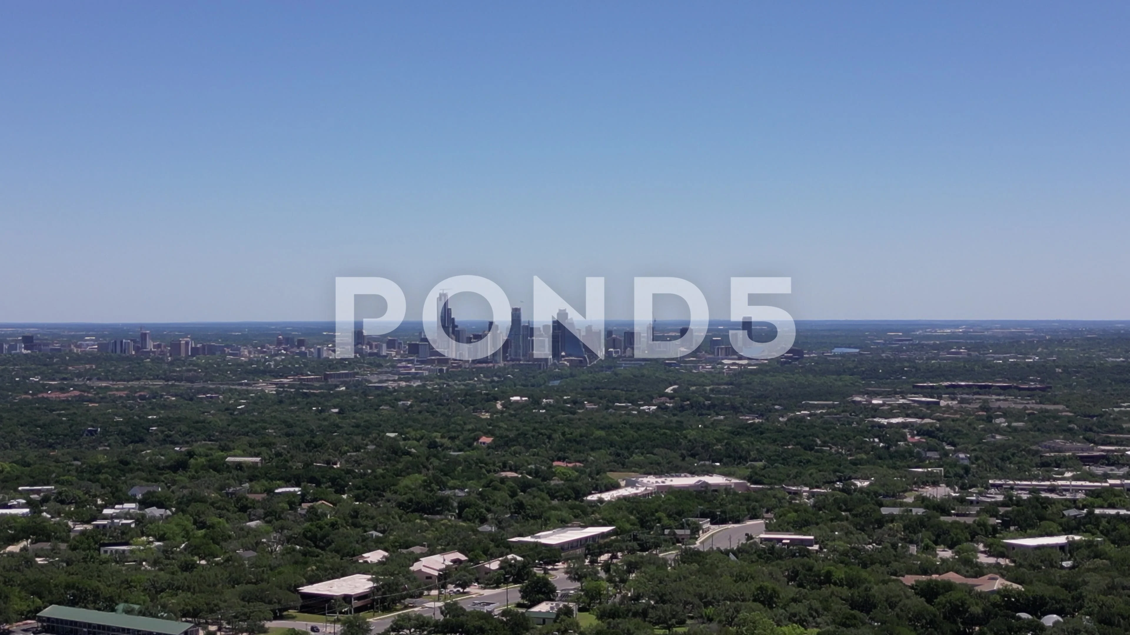 Austin, Texas  4K drone footage 