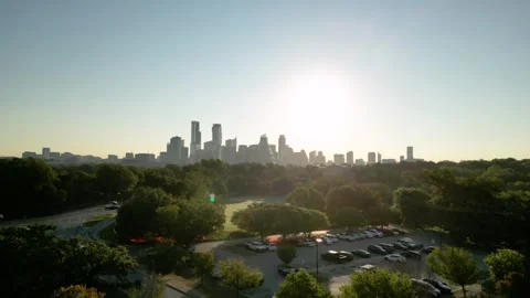 Downtown Austin Texas - Skyline Stock Footage 258669874
