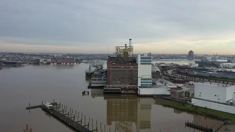 Downtown Baltimore 스톡 동영상 98917585