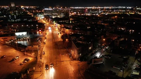 Downtown Baltimore Stock-Footage 98921787