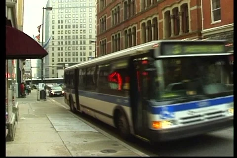 Downtown Baltimore streets 3 mid 1990s Stock Footage 164703284