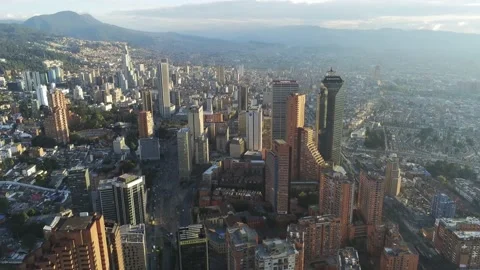 Downtown Bogota 스톡 동영상 193796515