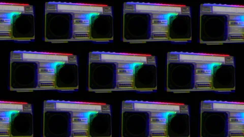 DOWNTOWN BOOMBOX 8 Stock Footage 99593489